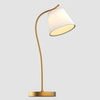 Elegant Lighting | Gooseneck Desk Lamp with Adjustable Cone Shade | Cozy Atmosphere for Home Office and Reading