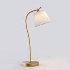 Elegant Lighting | Gooseneck Desk Lamp with Adjustable Cone Shade | Cozy Atmosphere for Home Office and Reading