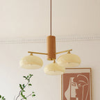 Elegant Lighting | Modern Chandelier Light with Adjustable Height | Soft Warm Illumination for Cozy Dining Rooms