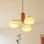 Elegant Lighting | Modern Chandelier Light with Adjustable Height | Soft Warm Illumination for Cozy Dining Rooms