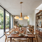 Elegant Lighting | Modern Chandelier Light with Adjustable Height | Soft Warm Illumination for Cozy Dining Rooms