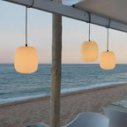 Elegant Outdoor Light Fixtures | Waterproof Hanging Pendant Light with Minimalist Design | Perfect for Patios and Porches