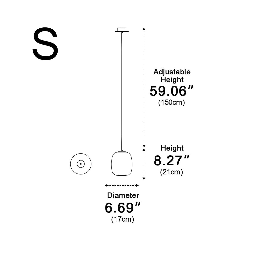 Elegant Outdoor Light Fixtures | Waterproof Hanging Pendant Light with Minimalist Design | Perfect for Patios and Porches