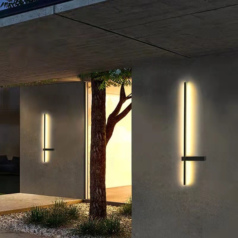 Elegant Outdoor Wall Lantern with Ambient LED | Weather-Resistant Design for Stylish Illumination