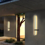 Elegant Outdoor Wall Lantern with Ambient LED | Weather-Resistant Design for Stylish Illumination