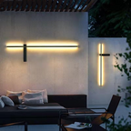 Elegant Outdoor Wall Lantern with Ambient LED | Weather-Resistant Design for Stylish Illumination