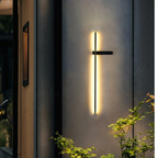 Elegant Outdoor Wall Lantern with Ambient LED | Weather-Resistant Design for Stylish Illumination