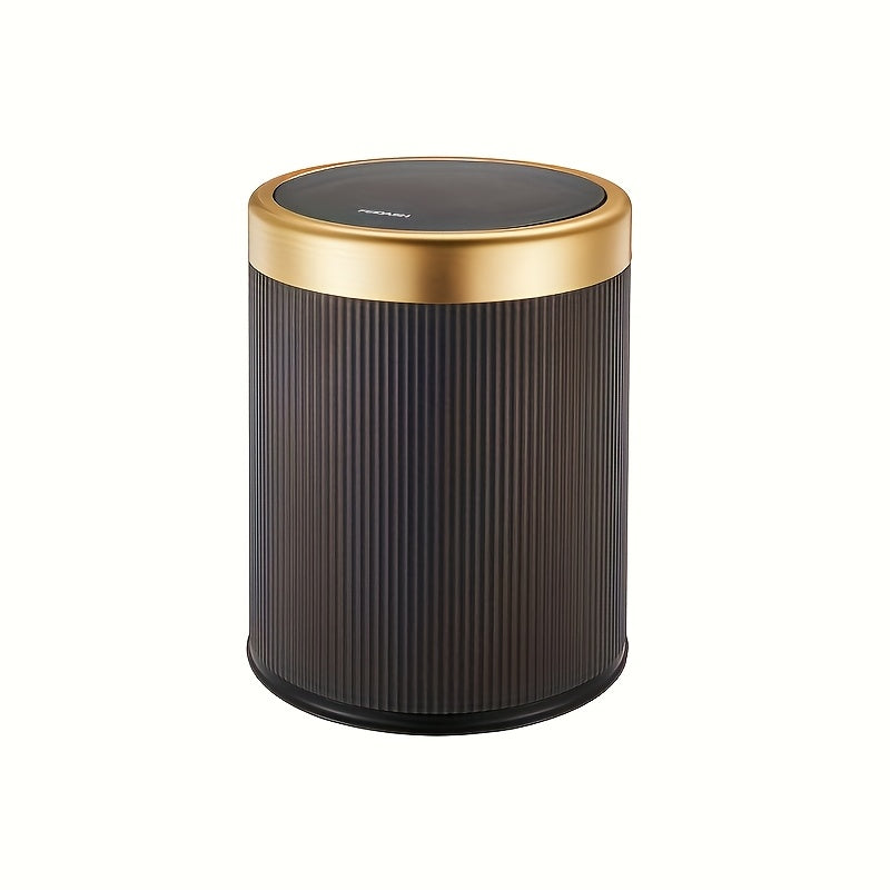 Elegant Oval Kitchen Trash Can with Odour-Sealing Lid | Stylish Design for Modern Spaces