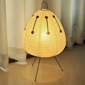 Elegant Rice Paper Table Lamp | Japanese Design with Soft Illumination | Ideal for Bedroom and Living Room Decor