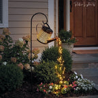 Elegant Solar Outdoor Lamp | Watering Can Design for Tranquil Garden Ambiance