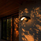 Elegant Solar Outdoor Wall Light with Motion Sensor | Energy Efficient Illumination for Safety