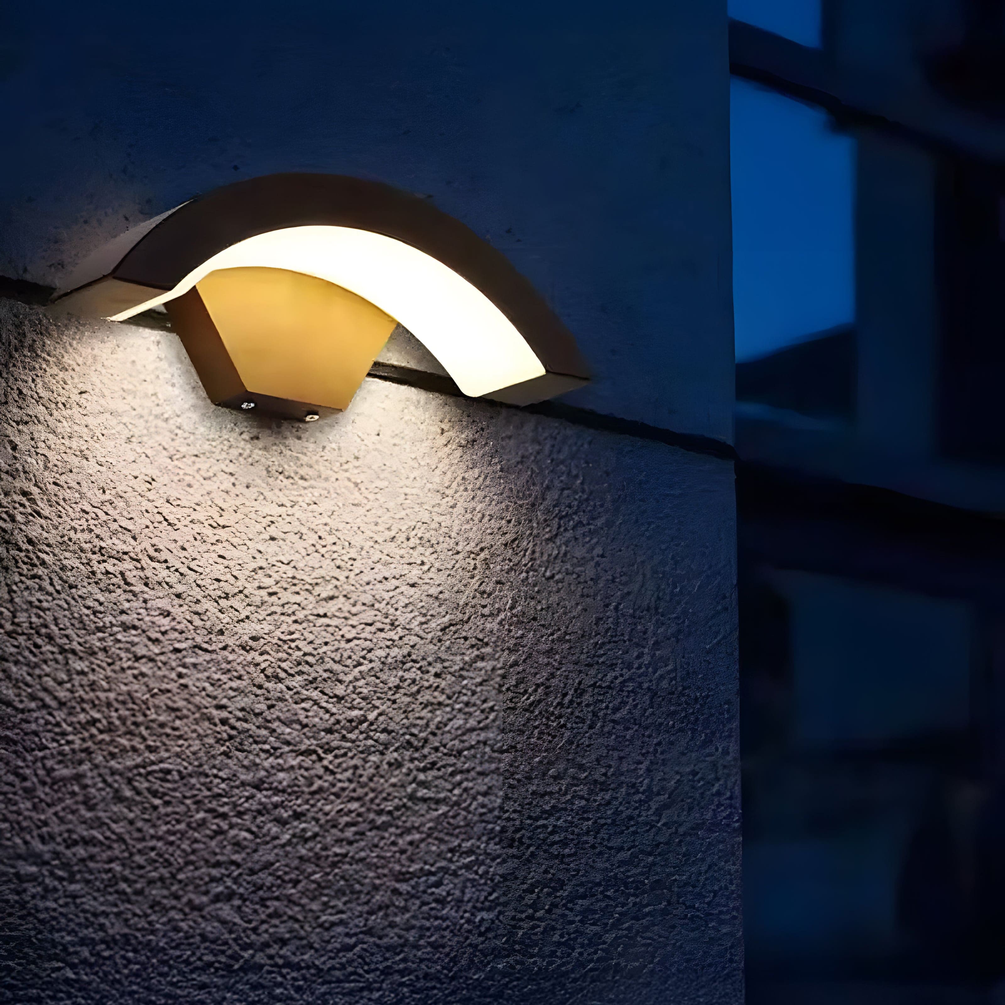 Elegant Solar Outdoor Wall Light with Motion Sensor | Energy Efficient Illumination for Safety