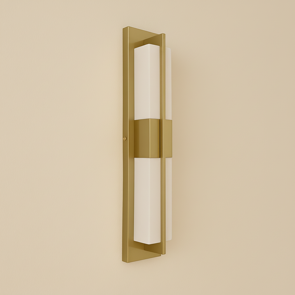 Elegant Waterproof Outdoor Wall Sconce Lighting with Vertical Design | Stylish Fixture for Versatile Indoor and Outdoor Use