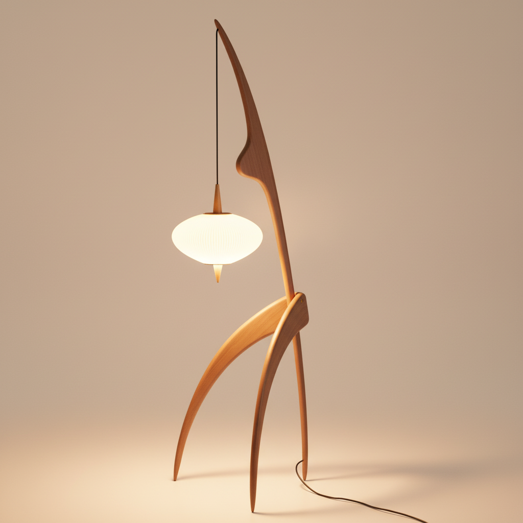 Elegant Wooden Pendant Light | Dimmable Kitchen Pendant Lighting for Modern Spaces