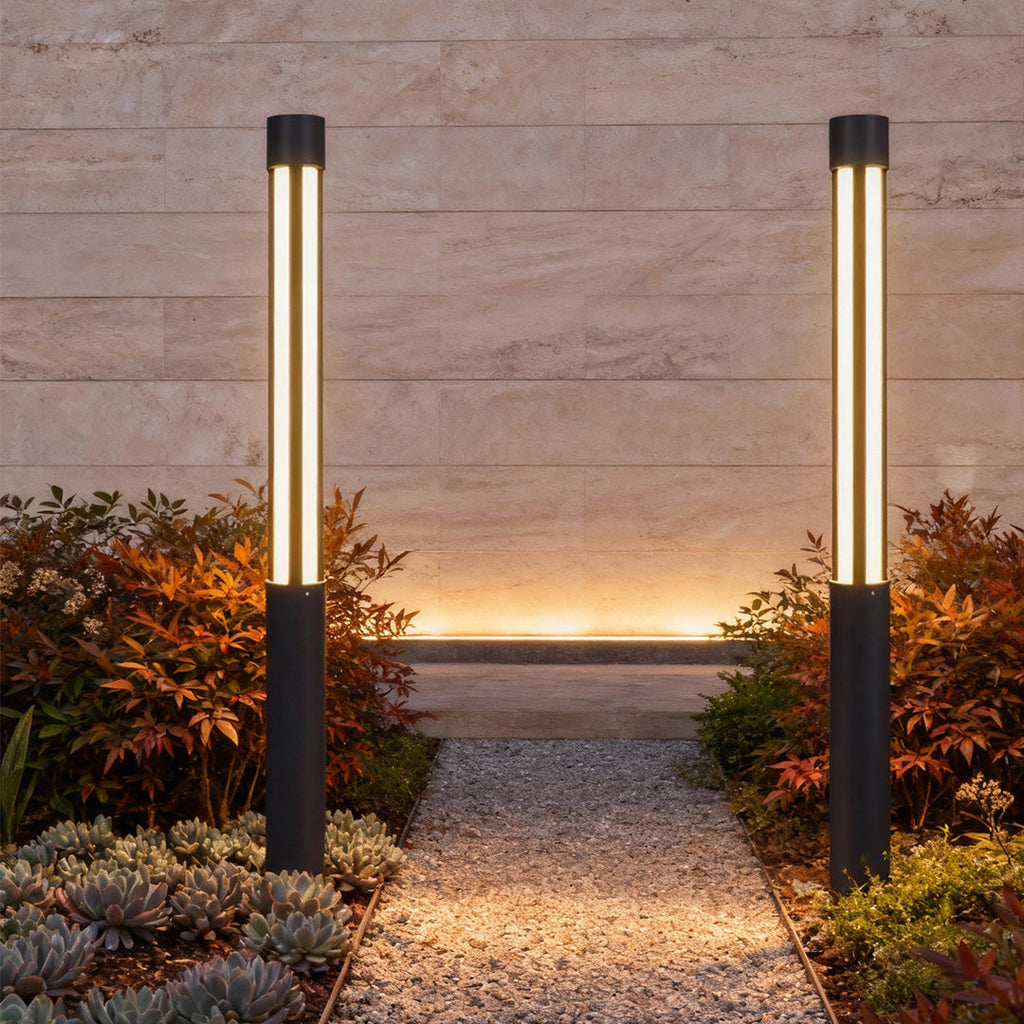 Elegant | LED Bollard Lights Outdoor with Waterproof Design | Versatile Illumination for Pathways