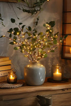 Enchanting Decorative Branches | Lighted Tree Branches with Battery Operation | Elegant Floral Accents for Cozy Ambiance