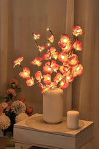 Enchanting Decorative Branches | Lighted Tree Branches with Battery Operation | Elegant Floral Accents for Cozy Ambiance