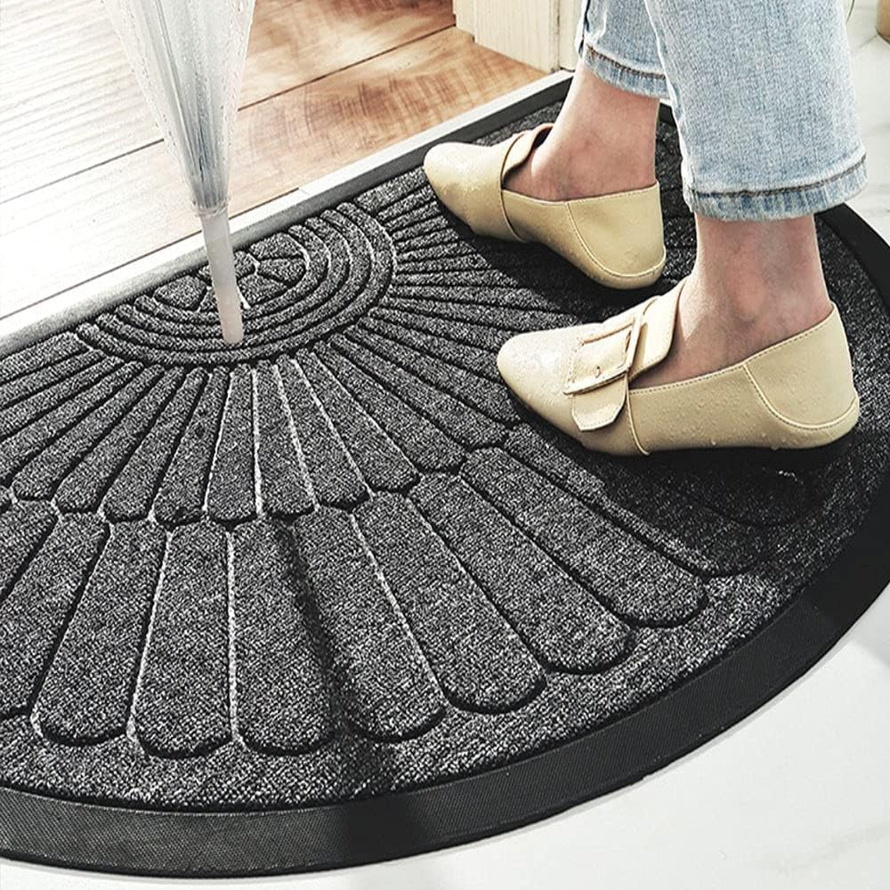 Entryway Essentials | Non-Slip Door Mat with Rubber Base for Safe Entry