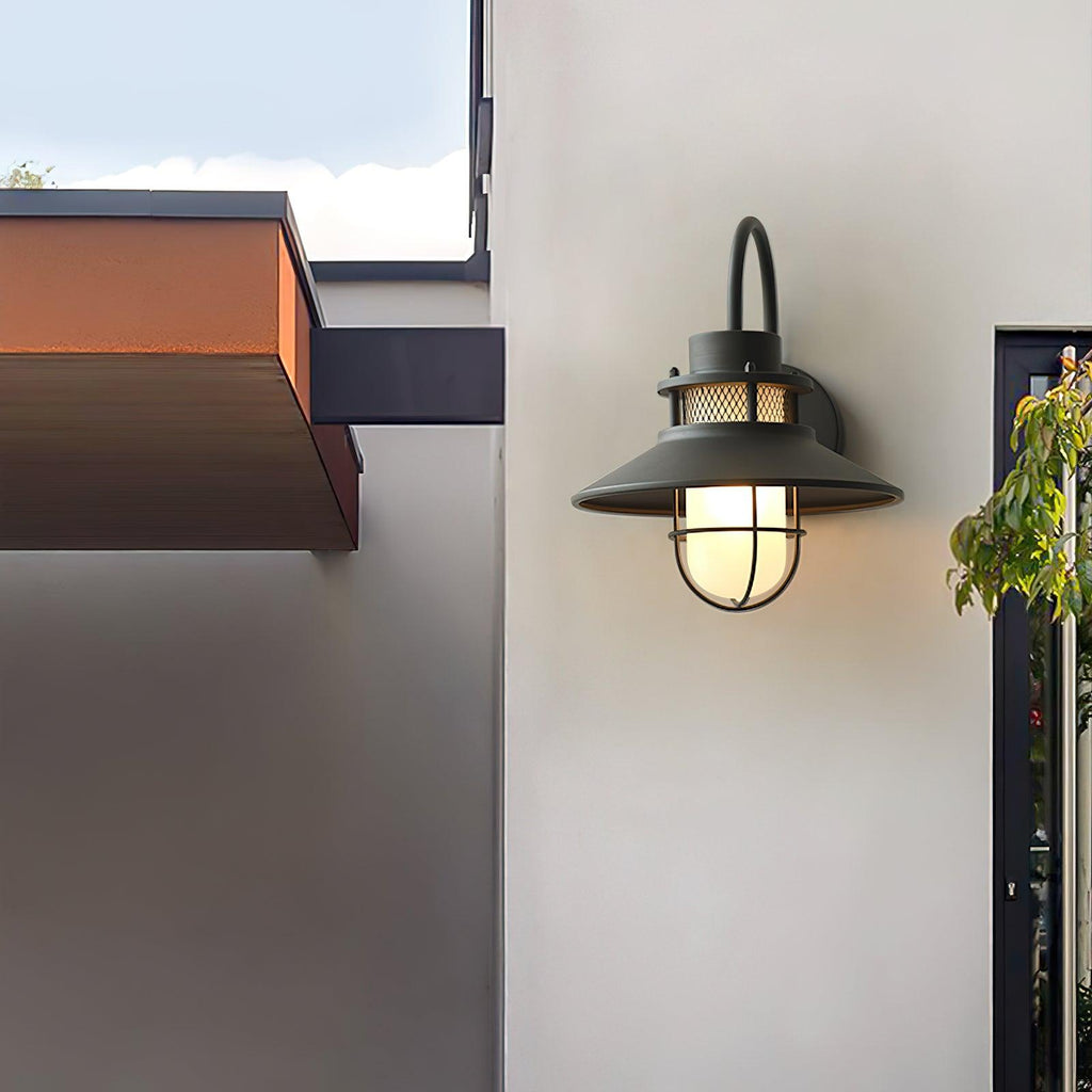 FelixStone | Outdoor Wall Lantern with Stylish Design & Durable Metal | Elegant Illumination for Patios and Verandas