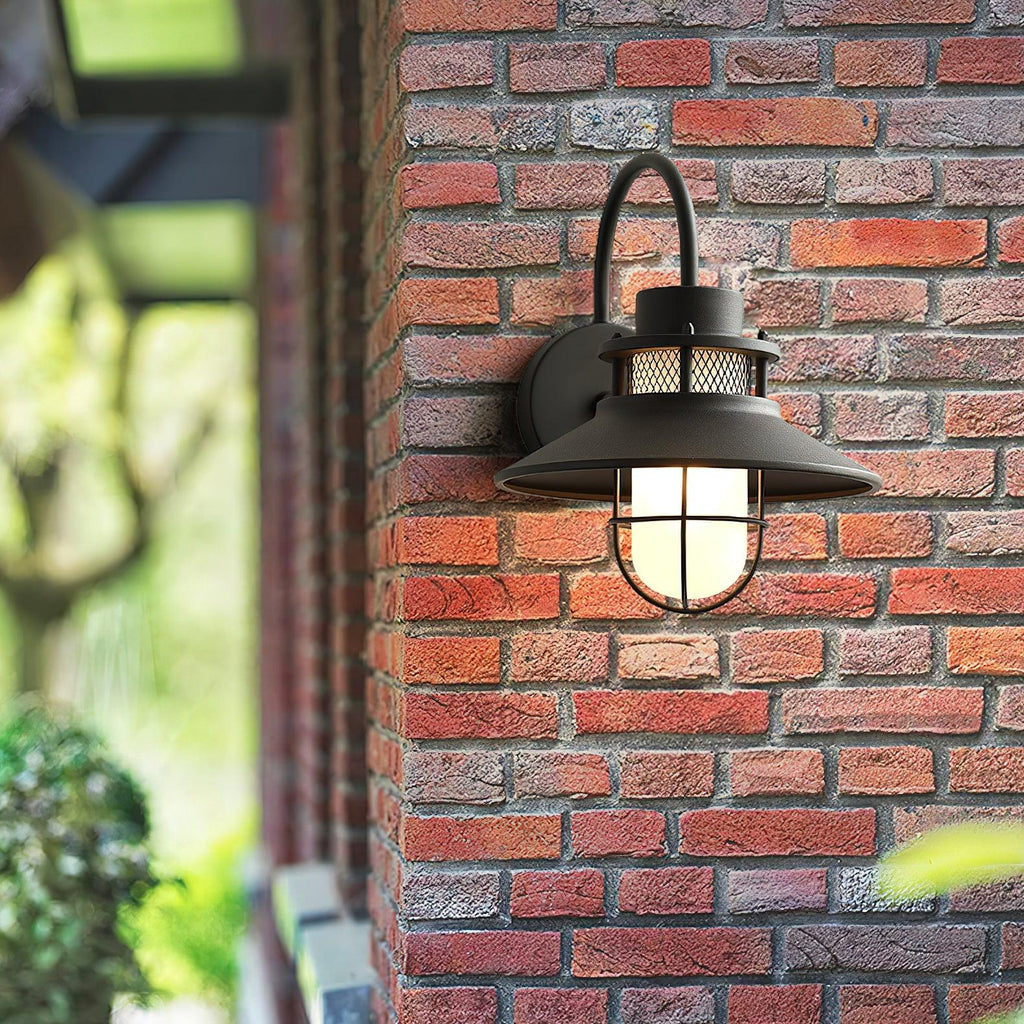 FelixStone | Outdoor Wall Lantern with Stylish Design & Durable Metal | Elegant Illumination for Patios and Verandas
