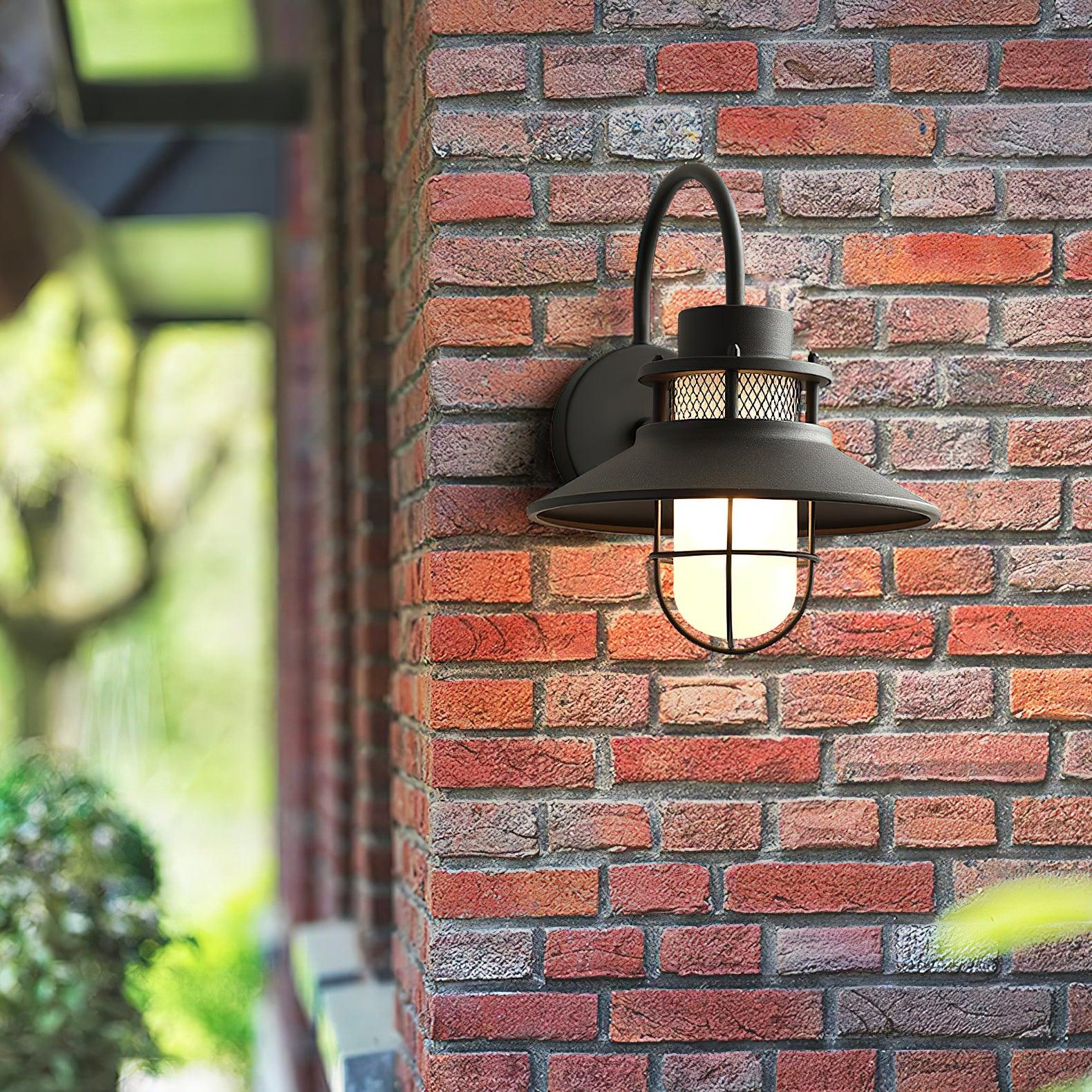 FelixStone | Outdoor Wall Lantern with Stylish Design & Durable Metal | Elegant Illumination for Patios and Verandas