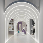 Flexible LED Linear Light | Waterproof Recessed Design with DIY Plug-In | Customizable Color Options for Seamless Accent Lighting
