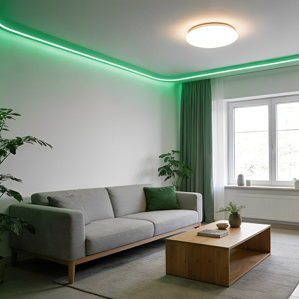 Flexible LED Linear Light | Waterproof Recessed Design with DIY Plug-In | Customizable Color Options for Seamless Accent Lighting