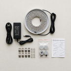 Flexible LED Linear Light | Waterproof Recessed Design with DIY Plug-In | Customizable Color Options for Seamless Accent Lighting