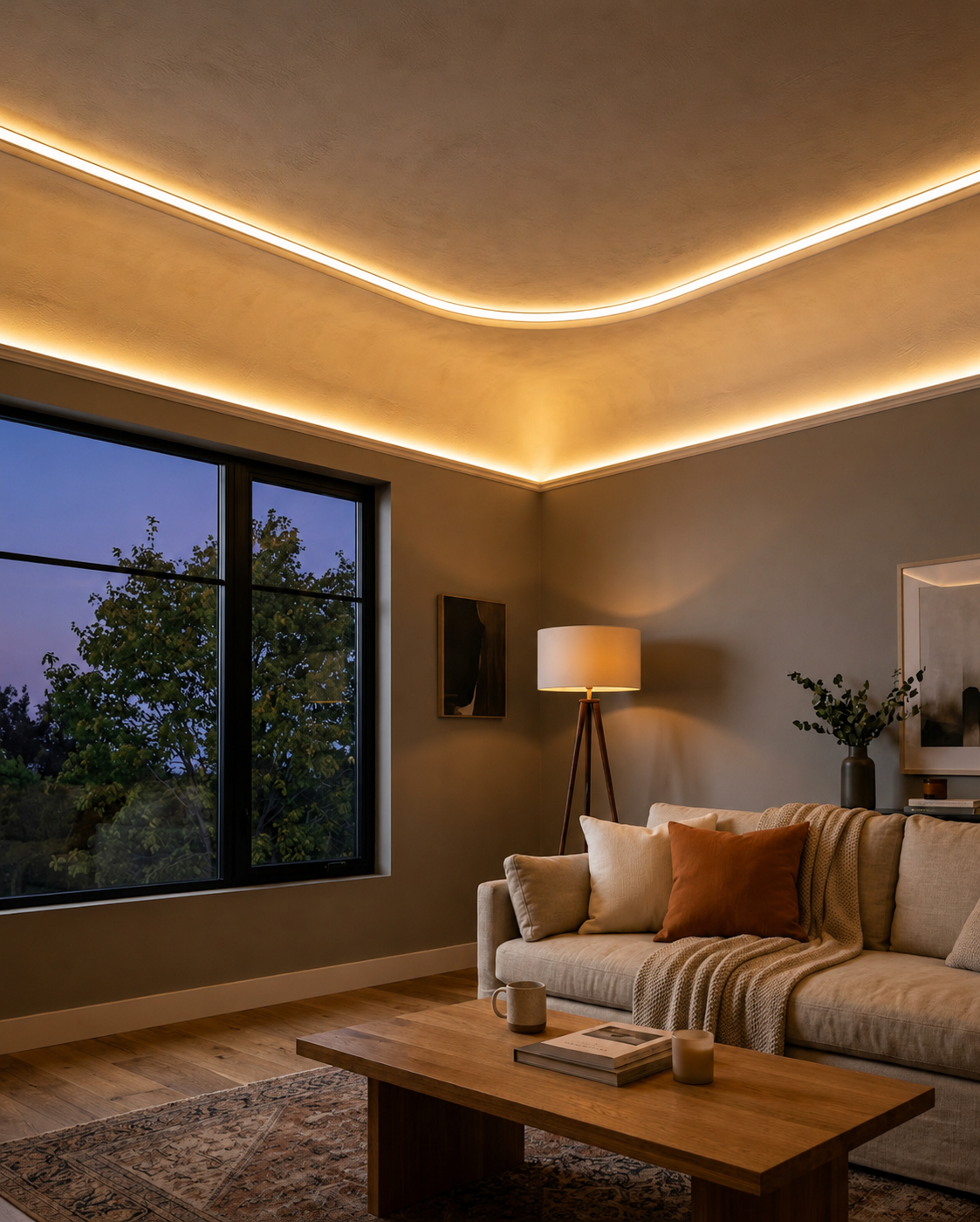 Flexible LED Linear Light | Waterproof Recessed Design with DIY Plug-In | Customizable Color Options for Seamless Accent Lighting