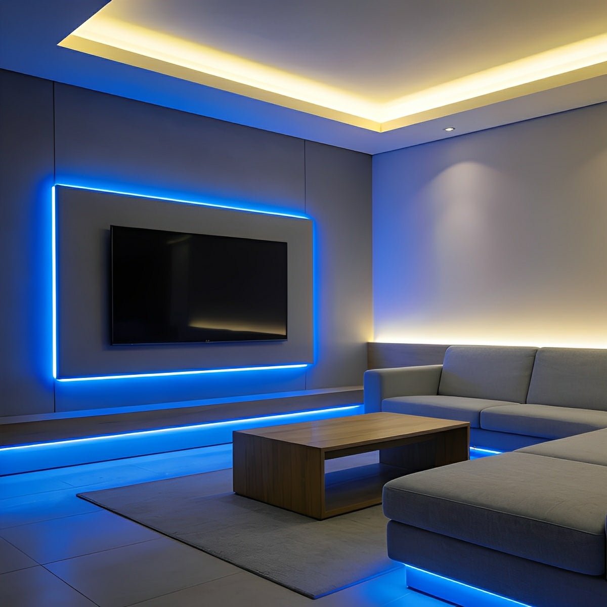 Flexible LED Linear Light | Waterproof Recessed Design with DIY Plug-In | Customizable Color Options for Seamless Accent Lighting