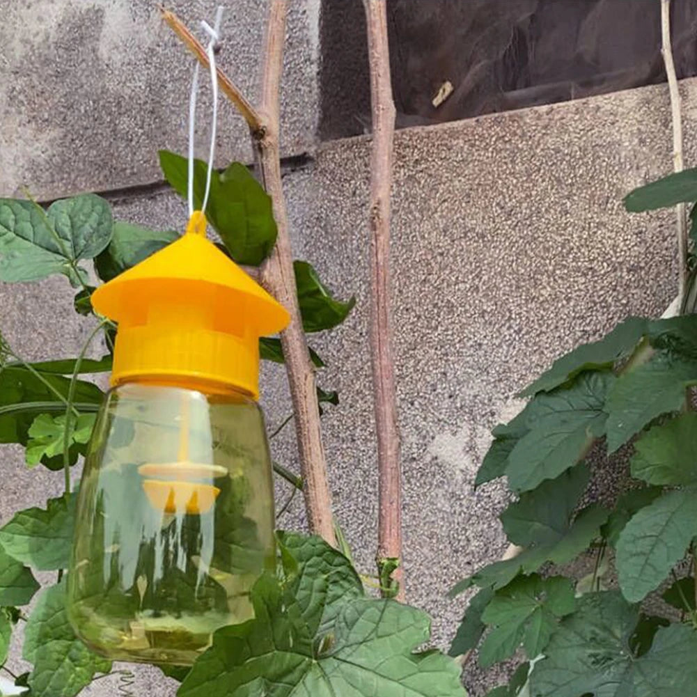 Garden Guardian | Fruit Fly Trap with Scent Lure | Reusable Outdoor Solution for Pest Control