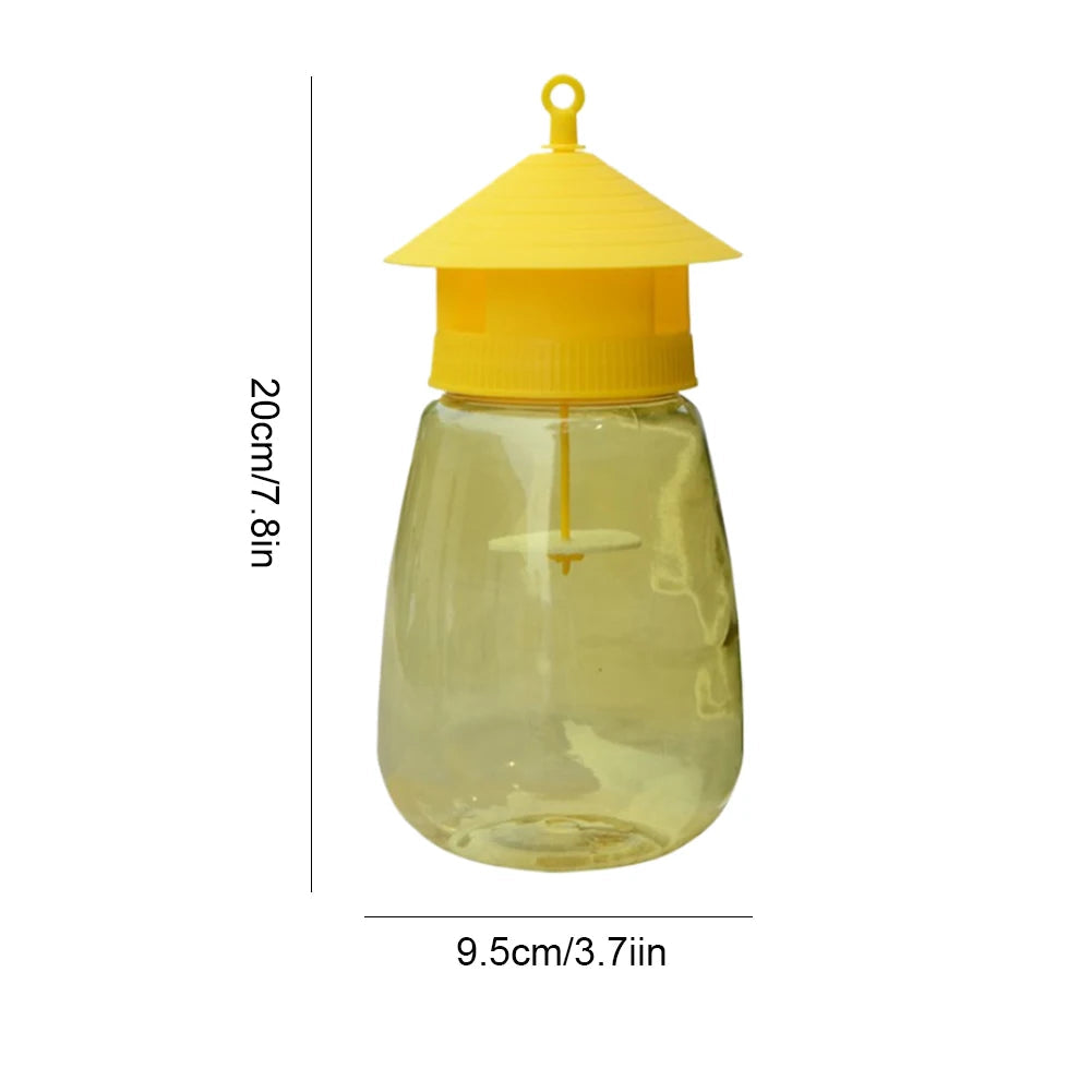 Garden Guardian | Fruit Fly Trap with Scent Lure | Reusable Outdoor Solution for Pest Control
