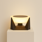 HaloGlow | Solar Outdoor Lights with Modern Design & IP65 Rating | Eco-Friendly Illumination for Gardens and Fences