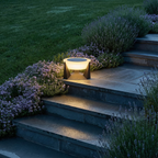 HaloGlow | Solar Outdoor Lights with Modern Design & IP65 Rating | Eco-Friendly Illumination for Gardens and Fences
