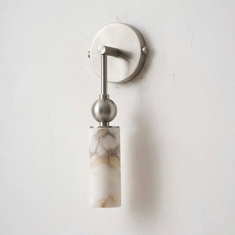 Harlin Collection | Alabaster Wall Sconce Lighting with Handcrafted Shade | Elegant Design for Cozy Ambiance