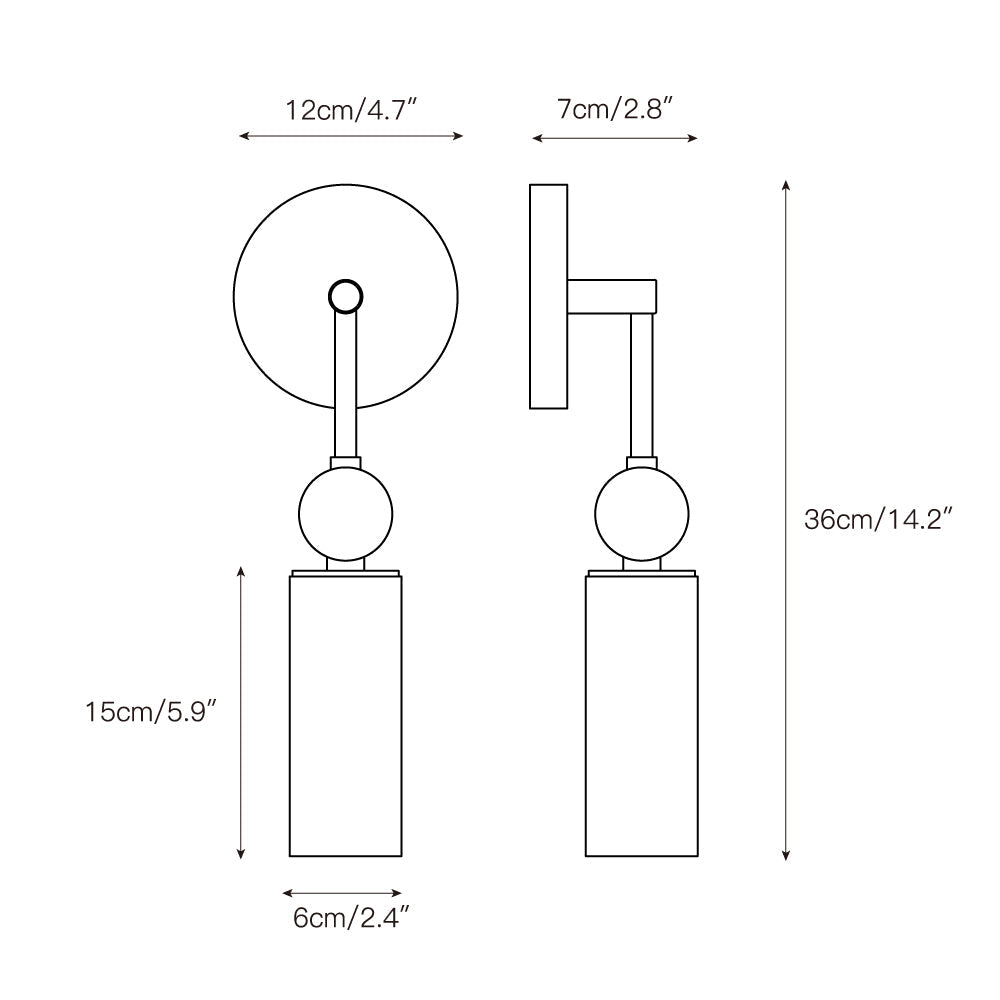 Harlin Collection | Alabaster Wall Sconce Lighting with Handcrafted Shade | Elegant Design for Cozy Ambiance