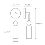 Harlin Collection | Alabaster Wall Sconce Lighting with Handcrafted Shade | Elegant Design for Cozy Ambiance
