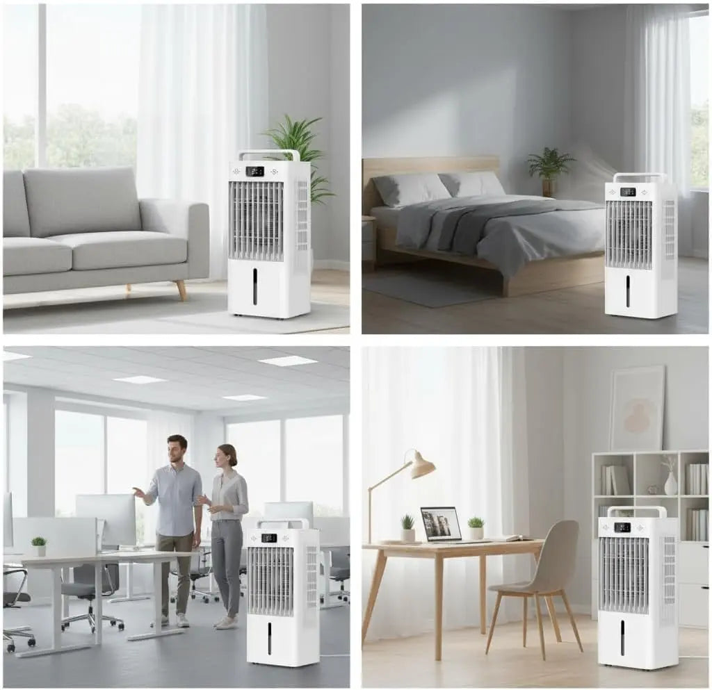Home Comfort | Portable Air Conditioner with HEPA Filter & 3 Cooling Modes | Efficient Evaporative Cooler for Personalized Comfort