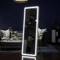 LED Full Length Floor Mirror with Dimmable Lights & Modern Stand | Perfect for Dressing Rooms and Grooming