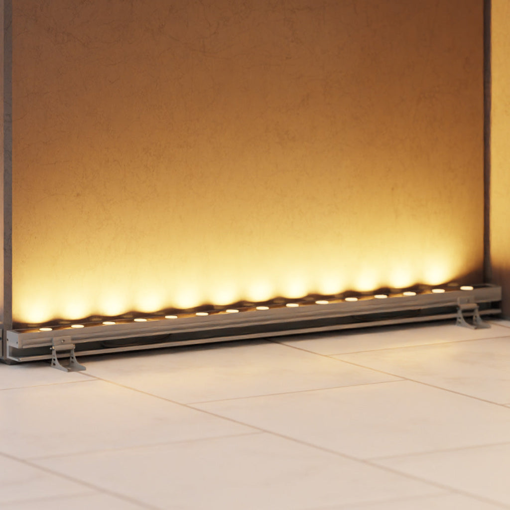 Linear LED Wall Washer | Outdoor Lighting Fixture with IP65 Rating | Durable Aluminum Design for Enhanced Illumination