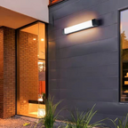Luminara | Modern Minimalist Outdoor Wall Sconce with Soft Ambient Glow | Energy Efficient Lighting for Elegant Spaces