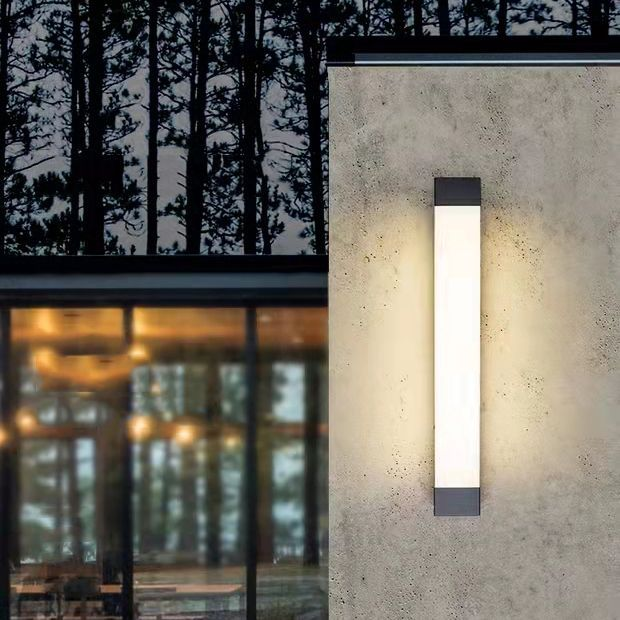 Luminara | Modern Minimalist Outdoor Wall Sconce with Soft Ambient Glow | Energy Efficient Lighting for Elegant Spaces