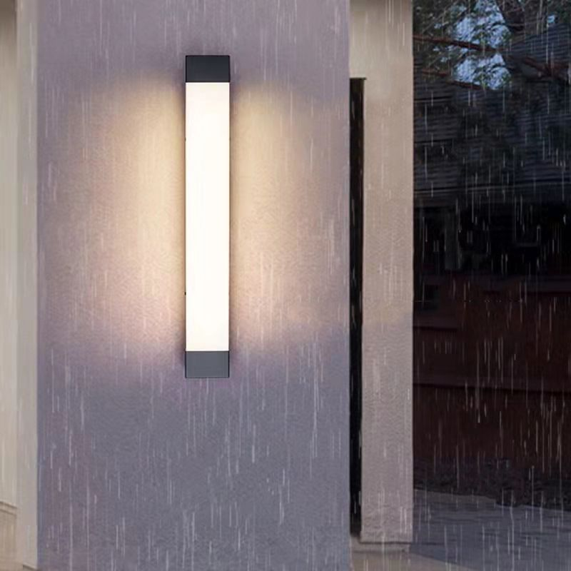 Luminara | Modern Minimalist Outdoor Wall Sconce with Soft Ambient Glow | Energy Efficient Lighting for Elegant Spaces