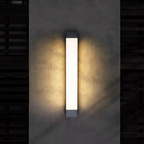 Luminara | Modern Minimalist Outdoor Wall Sconce with Soft Ambient Glow | Energy Efficient Lighting for Elegant Spaces