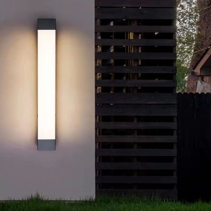 Luminara | Modern Minimalist Outdoor Wall Sconce with Soft Ambient Glow | Energy Efficient Lighting for Elegant Spaces
