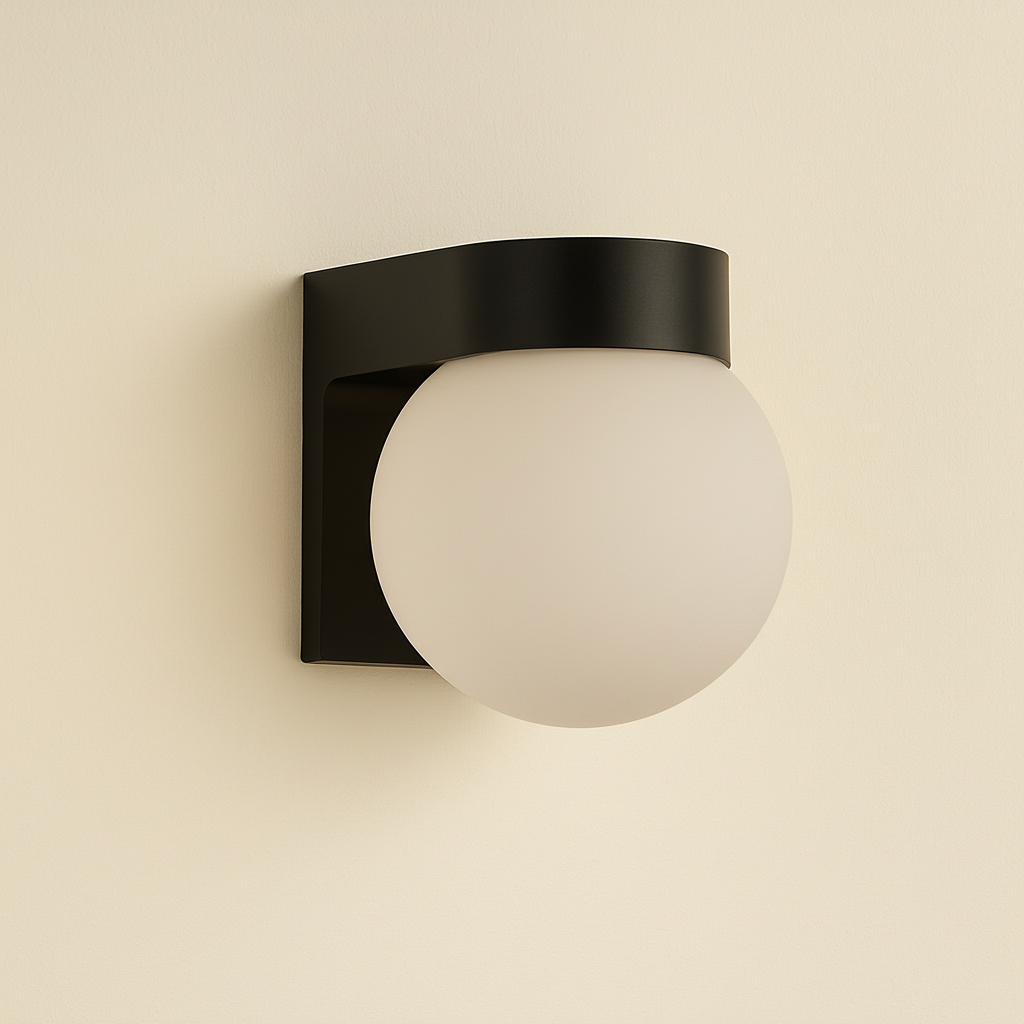 Lunara | Modern Outdoor Wall Sconce Light with Compact Design | Stylish Illumination for Indoor and Outdoor Spaces