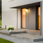 Lunara | Modern Outdoor Wall Sconce Light with Compact Design | Stylish Illumination for Indoor and Outdoor Spaces