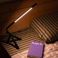 Minimalist Collection | Table Lamp with 360° Rotation & Eye-Care LED | Modern Bedside Lamp for Comfortable Reading