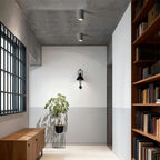Minimalist Concrete LED Ceiling Light | Modern Round Design for Ambient Illumination