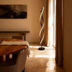 Modern Arc Floor Lamp with Sculptural Design | Stylish Lighting for Living Room Decor